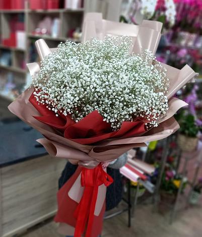 Букет цветов из: Гипсофила в Афанасово