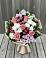 Букет цветов из: Альстромерии, Гвоздики, Розы и Хризантемы в Афанасово