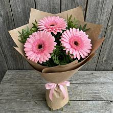 Букет цветов из:  Герберы #REPLACE_PRED# Афанасово