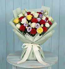Букет цветов из:  Розы #REPLACE_PRED# Афанасово