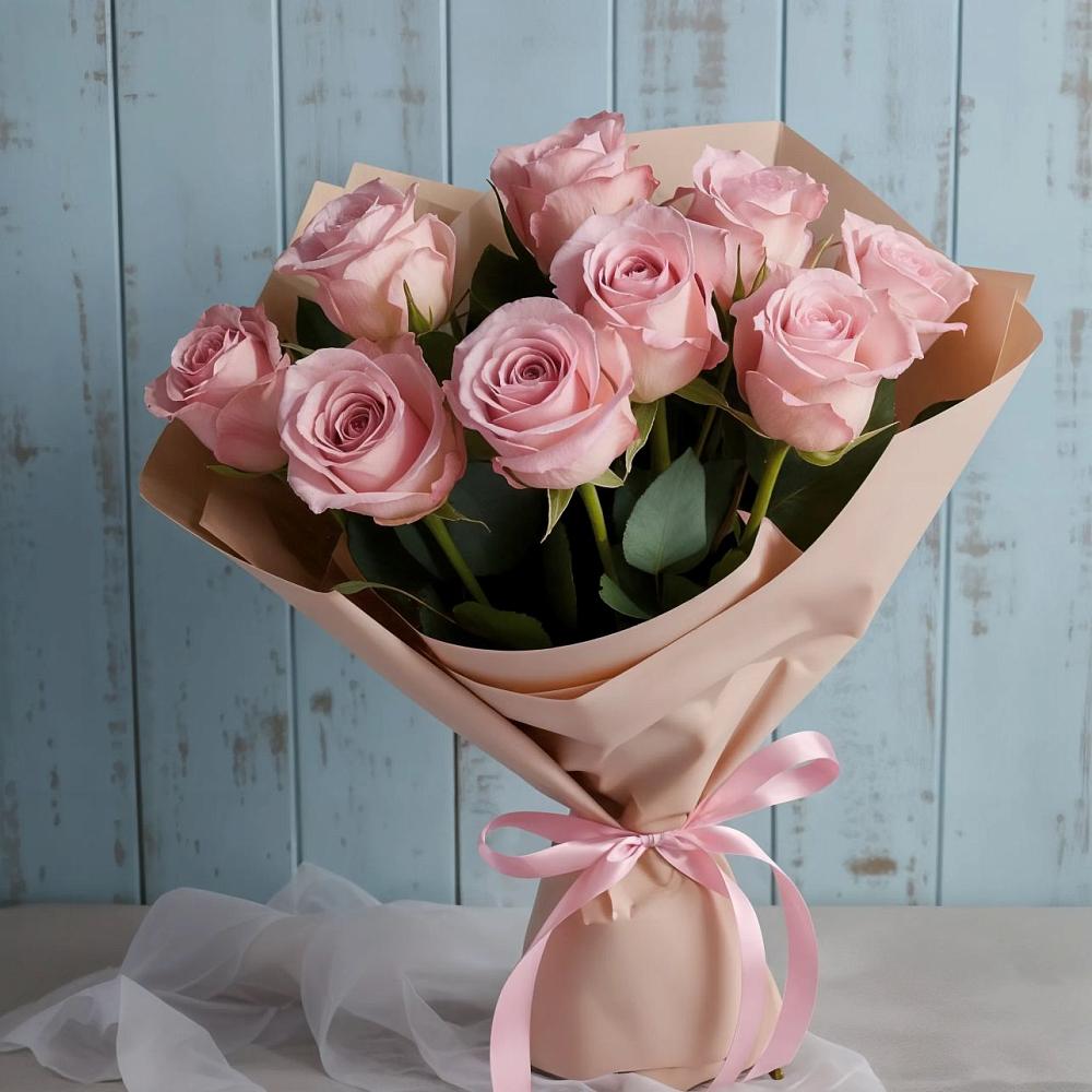 Букет цветов из: Розы в Афанасово