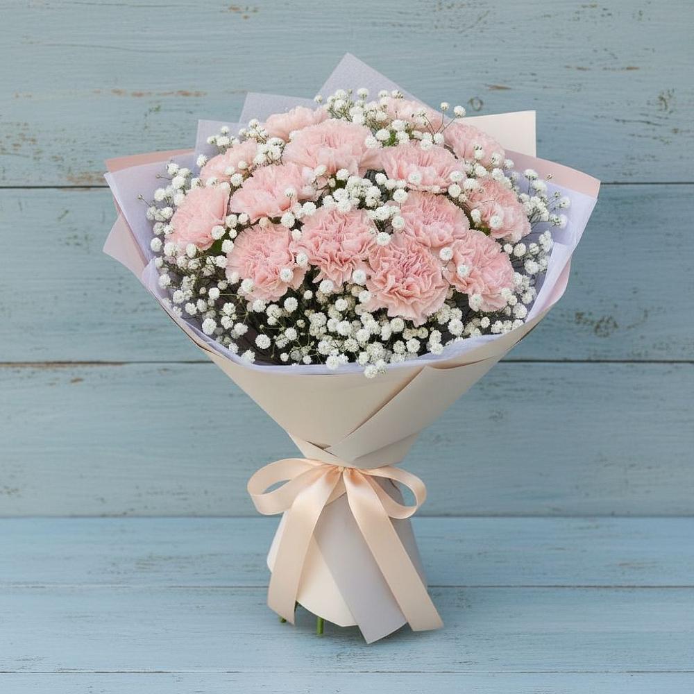 Букет цветов из: Гвоздики в Афанасово