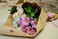 Букет цветов из:  Розы и Хризантемы #REPLACE_PRED# Афанасово
