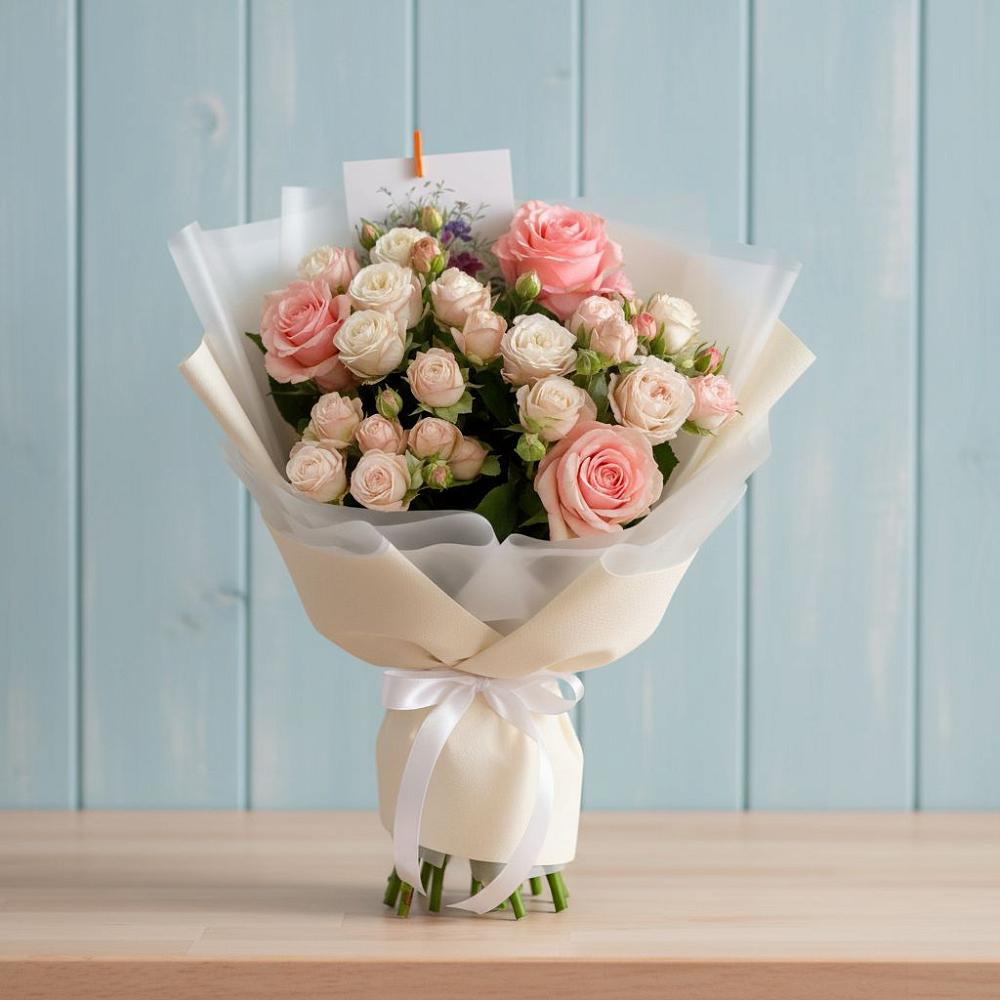 Букет цветов из: Розы в Афанасово