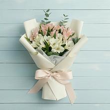 Букет цветов из:  Альстромерии в Афанасово