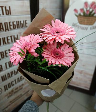 Букет цветов из: Герберы в Афанасово