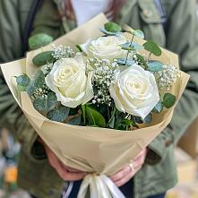 Букет цветов из:  Розы в Афанасово