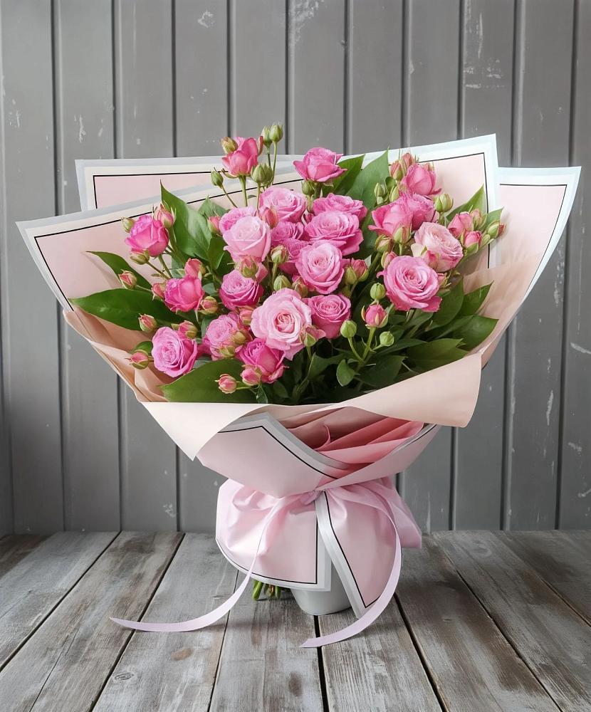 Букет Розовый кустик в Афанасово