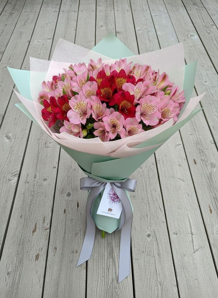 Букет цветов из: Альстромерии в Афанасово