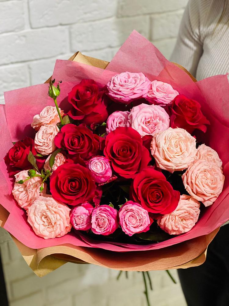 Букет цветов из: Розы в Афанасово