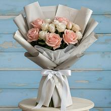 Букет цветов из:  Розы в Афанасово