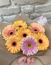 Букет цветов из:  Герберы #REPLACE_PRED# Афанасово