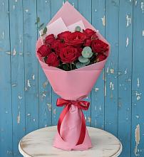 Букет цветов из:  Розы в Афанасово