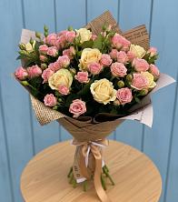 Букет цветов из:  Розы в Афанасово