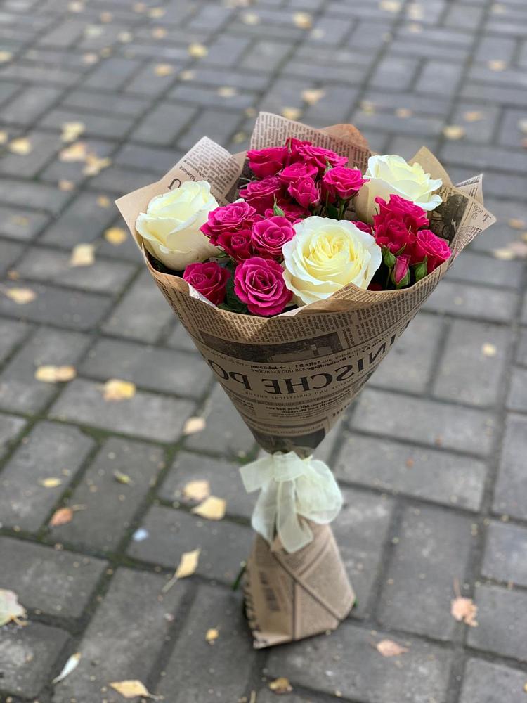 Букет цветов из: Розы в Афанасово