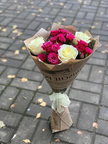 Букет цветов из: Розы в Афанасово