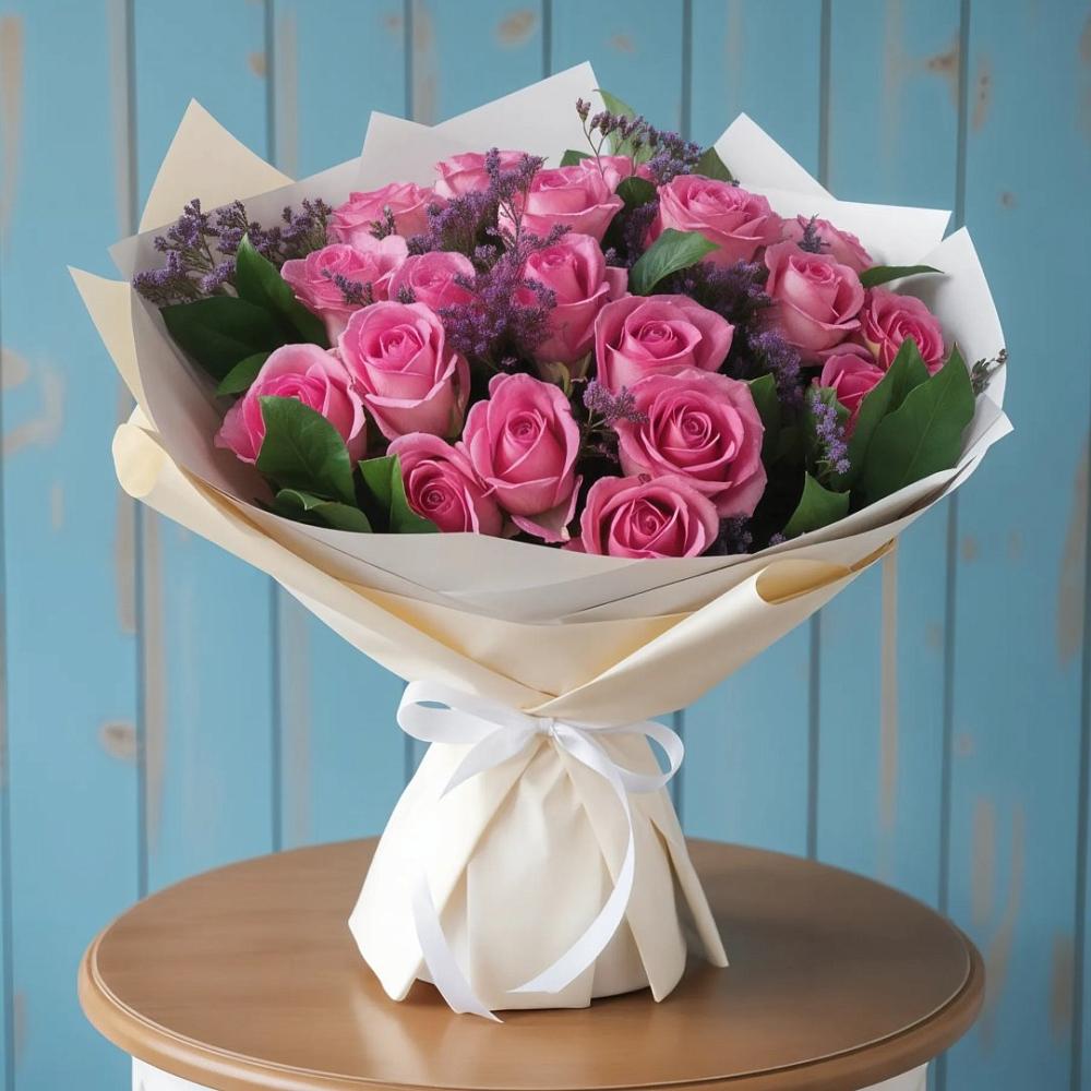 Букет цветов из: Розы в Афанасово