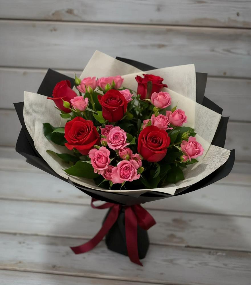 Букет цветов из: Розы в Афанасово