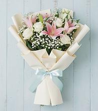 Букет цветов из:  Лилии в Афанасово