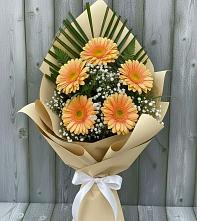 Букет цветов из:  Герберы #REPLACE_PRED# Афанасово