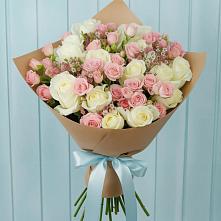 Букет цветов из:  Розы в Афанасово